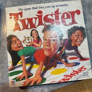Twister Game by MB - Colorful Family Fun
